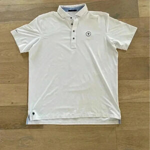 Greyson Short Sleeve Polo Shirt White XL